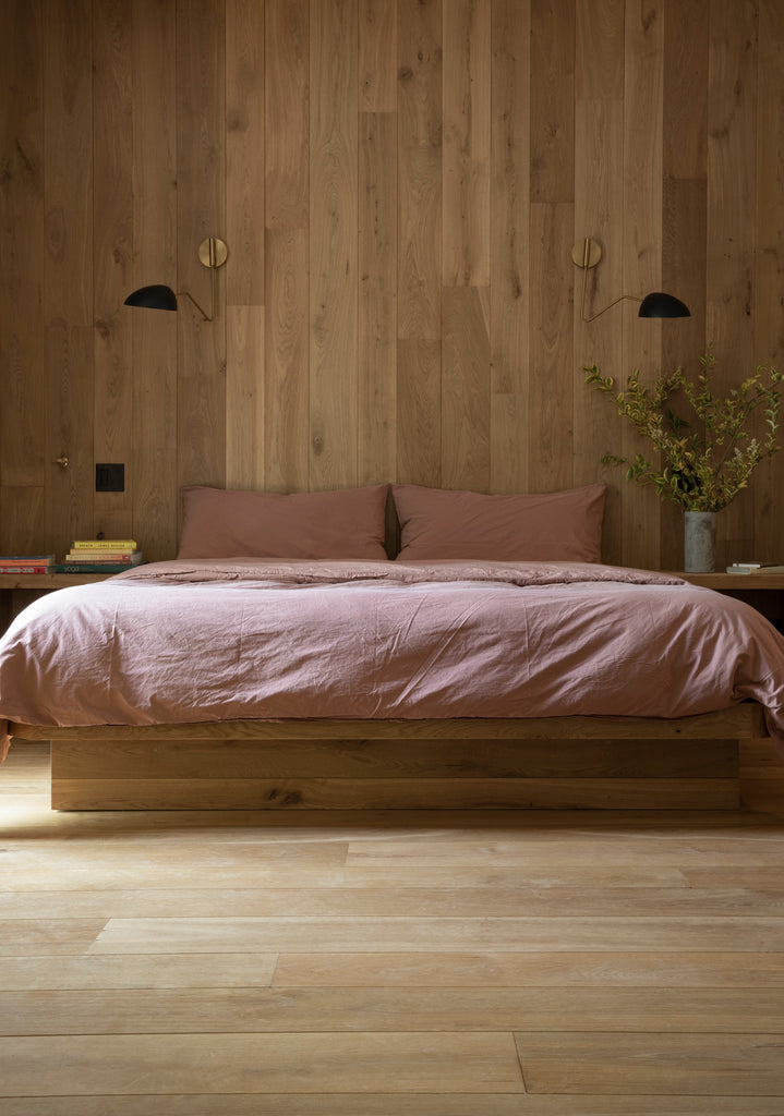 Natural Wood Flooring in Bedroom Design