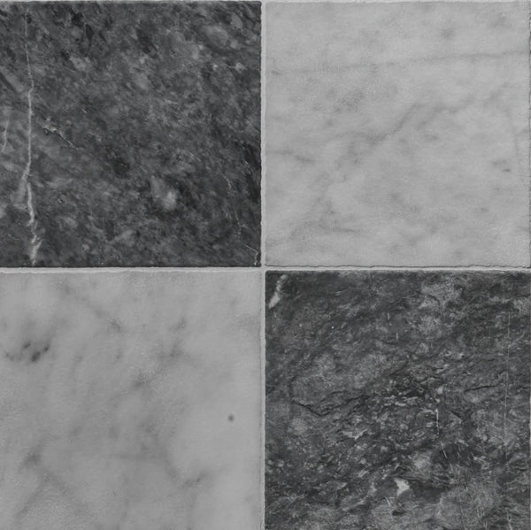Soho Gray and White Marble