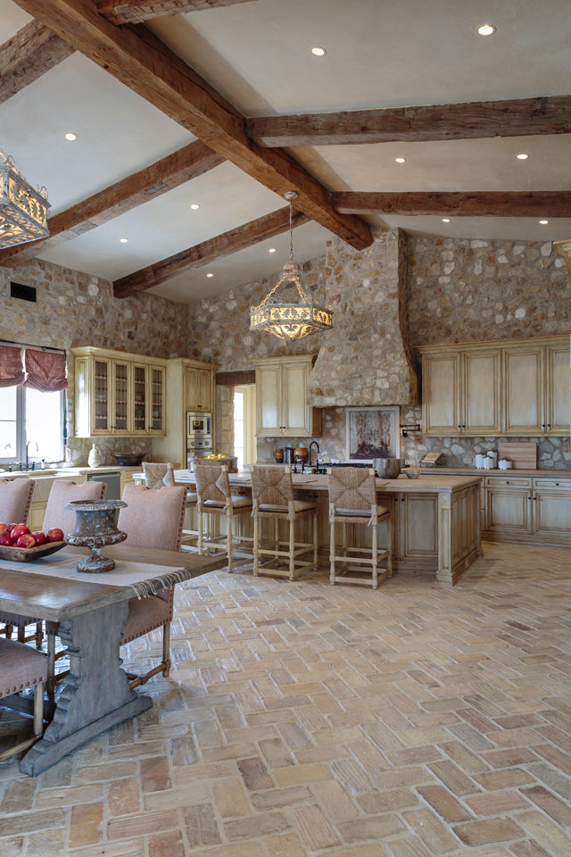 Reclaimed Spanish Parefeuille Ochre