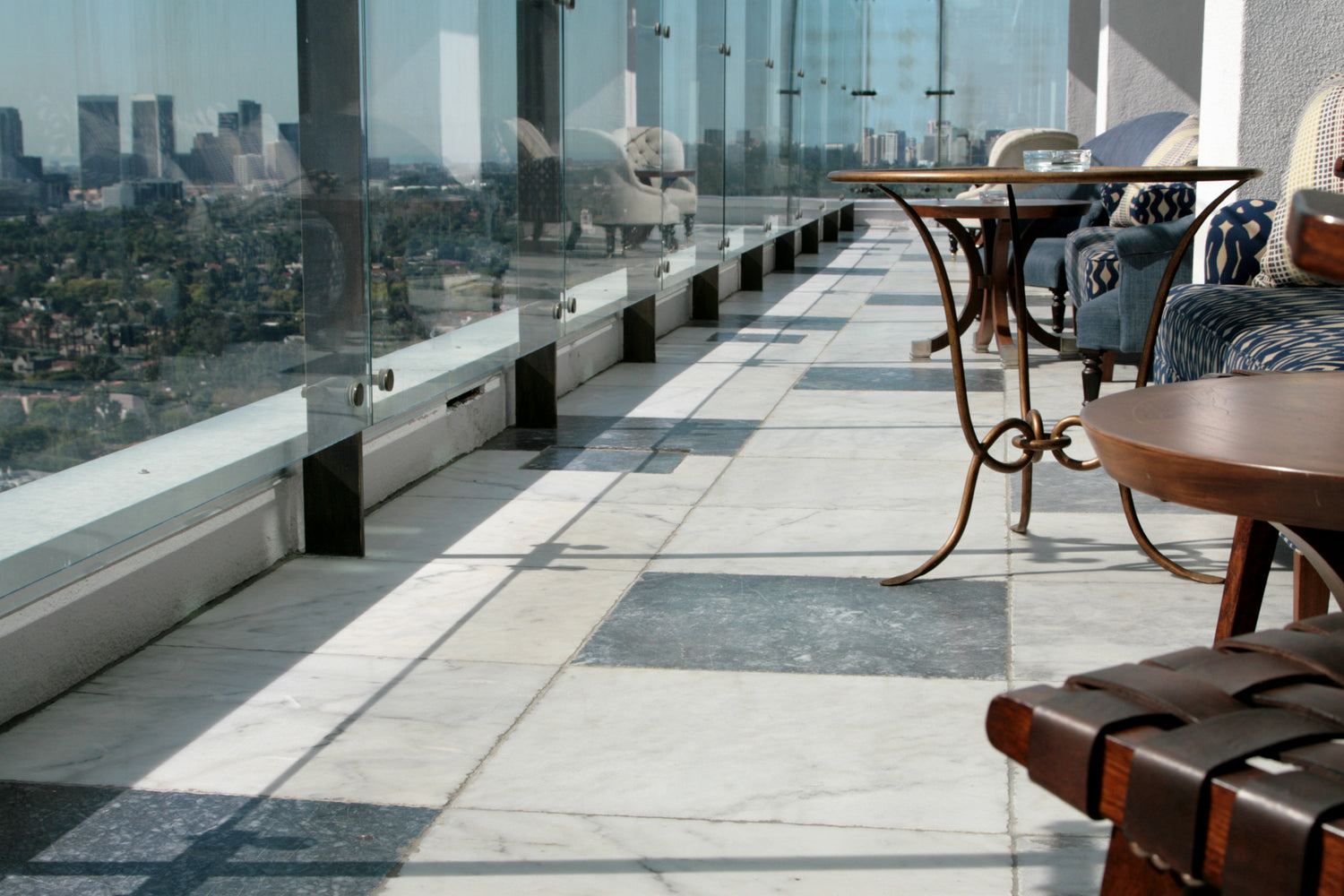 Soho Gray and White Marble