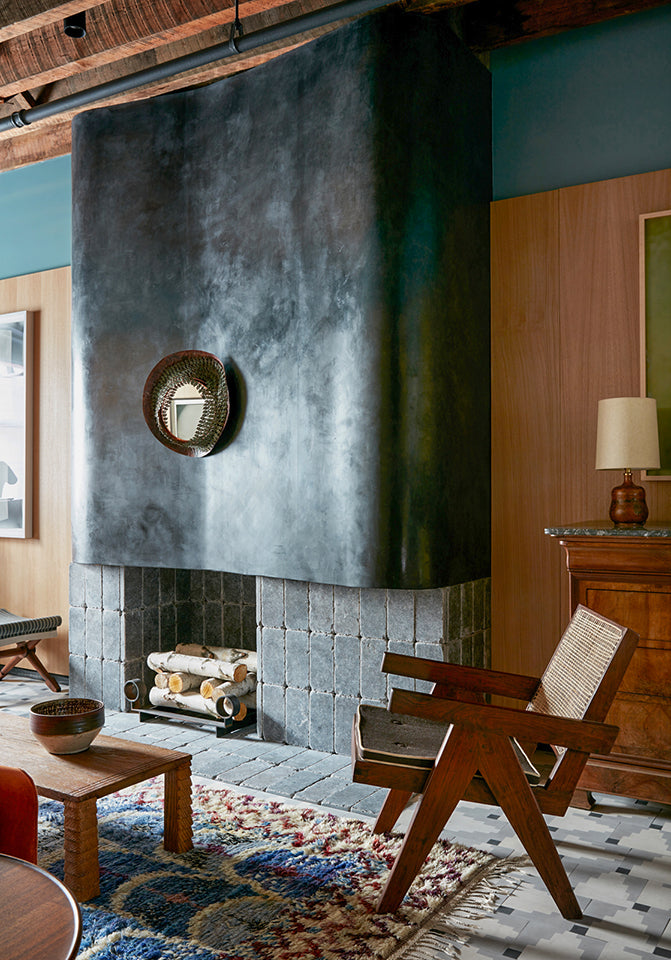 Bleu Chinois Cobblestone