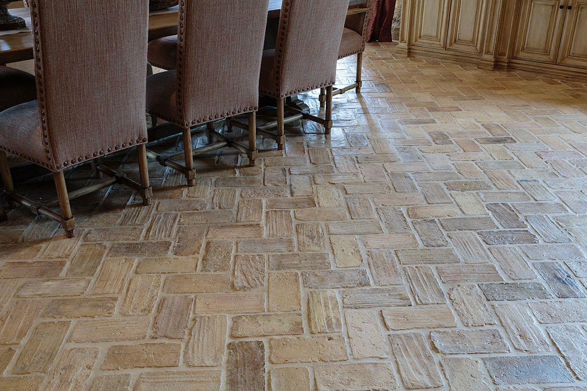 Reclaimed Spanish Parefeuille Ochre